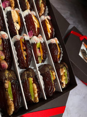 Premium Stuffed California Grown Medjool Dates Box – Gluten Free - Free Shipping