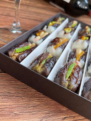 Premium Stuffed California Grown Medjool Dates Box – Gluten Free - Free Shipping