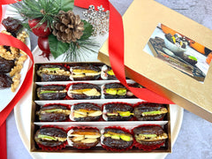 Premium Stuffed California Grown Medjool Dates Box – Gluten Free - Free Shipping